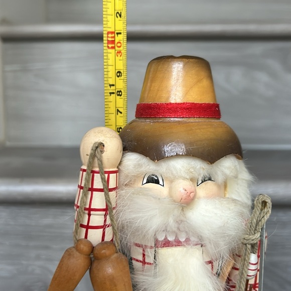 🖤Michael Wolfe 11.5” Christmas Nutcracker Fisherman - Picture 14 of 17